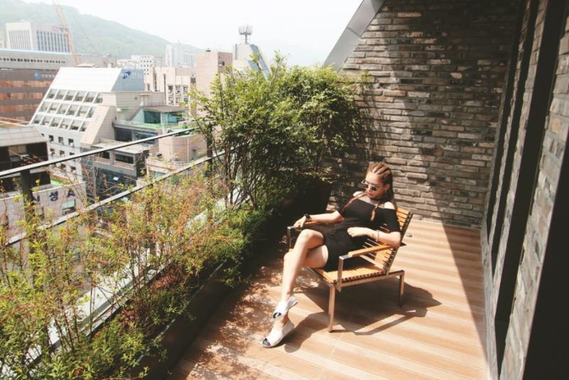 Snow Hotel Seoul Bagian luar foto